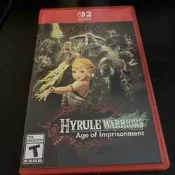 Hyrule Warriors: Age of Imprisonment Nintendo Switch 2 LIKE NEW