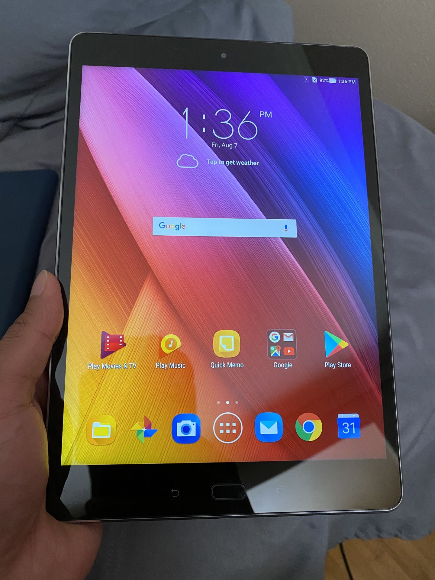 ASUS Zenpad Z10 Android Tablet (Verizon + WiFi) with accessories