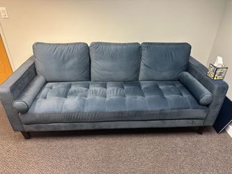 Beautiful teal couch