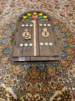 Handmade Key Rack - Allah