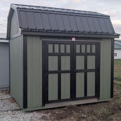 8×10 Lofted Utility Shed