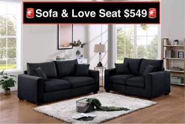 SUPER SALE 🚨 New Sofa and Love seat