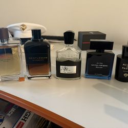 Men's colognes fragrances Hermes Givenchy Creed Narciso Rodríguez Acqua di Parma