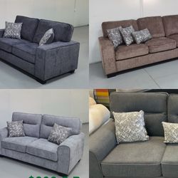 New. 2pc. Sofa sets. $599