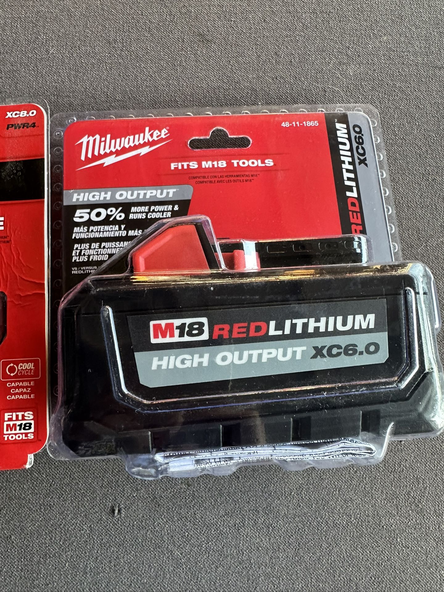 Milwaukee M18 Batteries 
