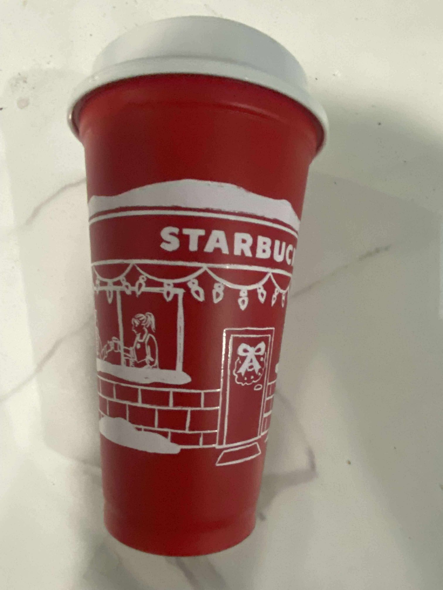 NEW Starbucks Christmas 2025 Red Cup Day 16oz Xmas Holiday Reusable Coffee Cup