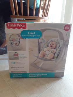 Baby swing and seat