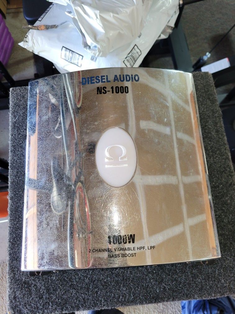 Diesel Audio NS-1000, a 2-channel bridgeable amplifier