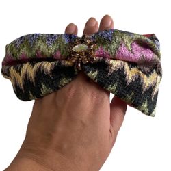 Vintage mid century  Missoni Head Band Handmade *brooch/hat not Included