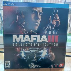 Mafia lll Collectors Edition Ps4