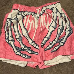 Pink Romwe Shorts