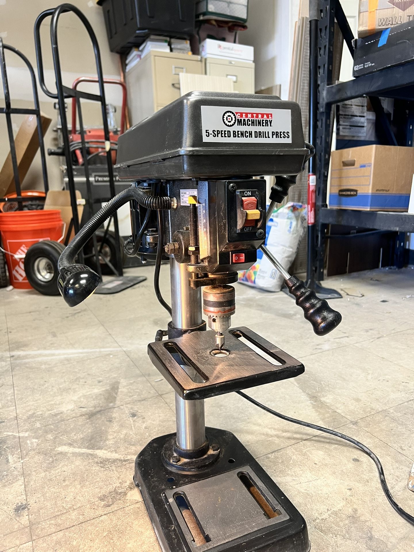 5 Speed Bench Drill Press
