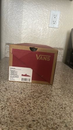 Vans Authentic Red Men's Size 10.5