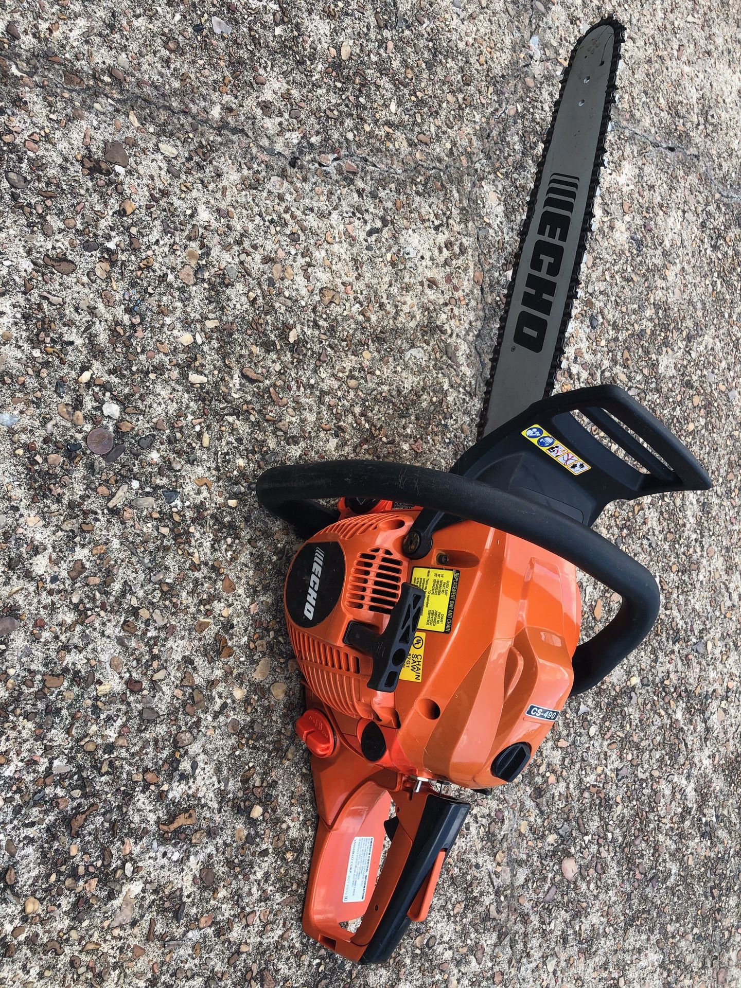 Echo cs490 chainsaw with 20 inch bar for Sale in Houston, TX OfferUp