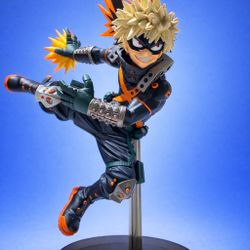 Banpresto My Hero Academia Katsuki Bakugo Prize Figure – Explosion Effect w/ Stand