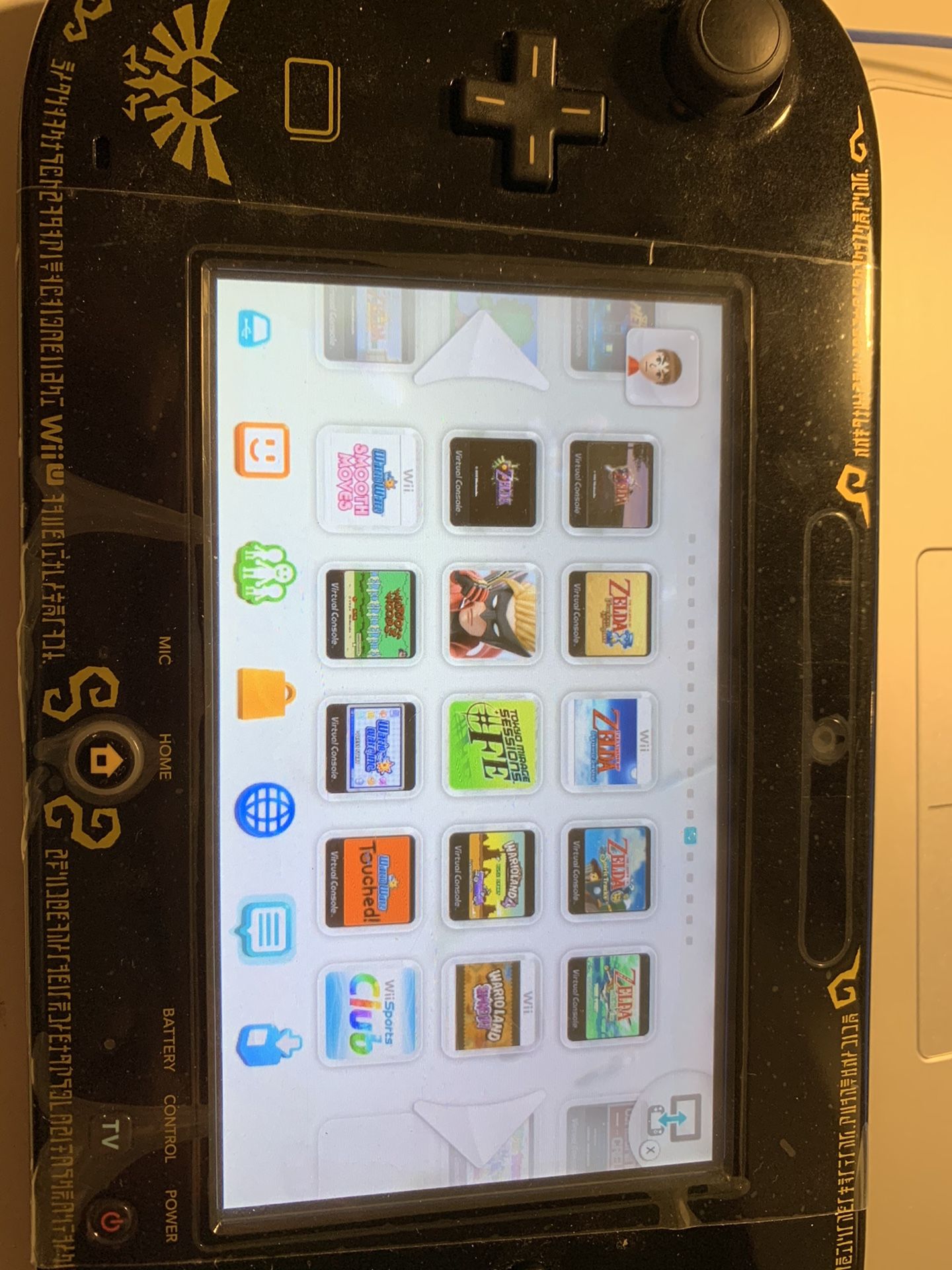 Wii U Console Limited Edition Modded with over 200 games for Sale in
