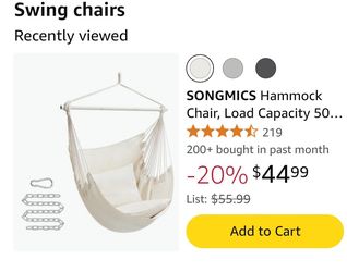 Swing Chair Hammock Make Me An Offer