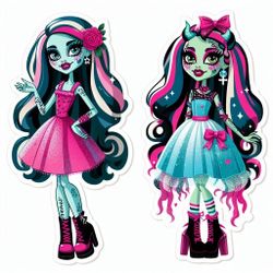 Bundle  Stickers  Dolls  Monster