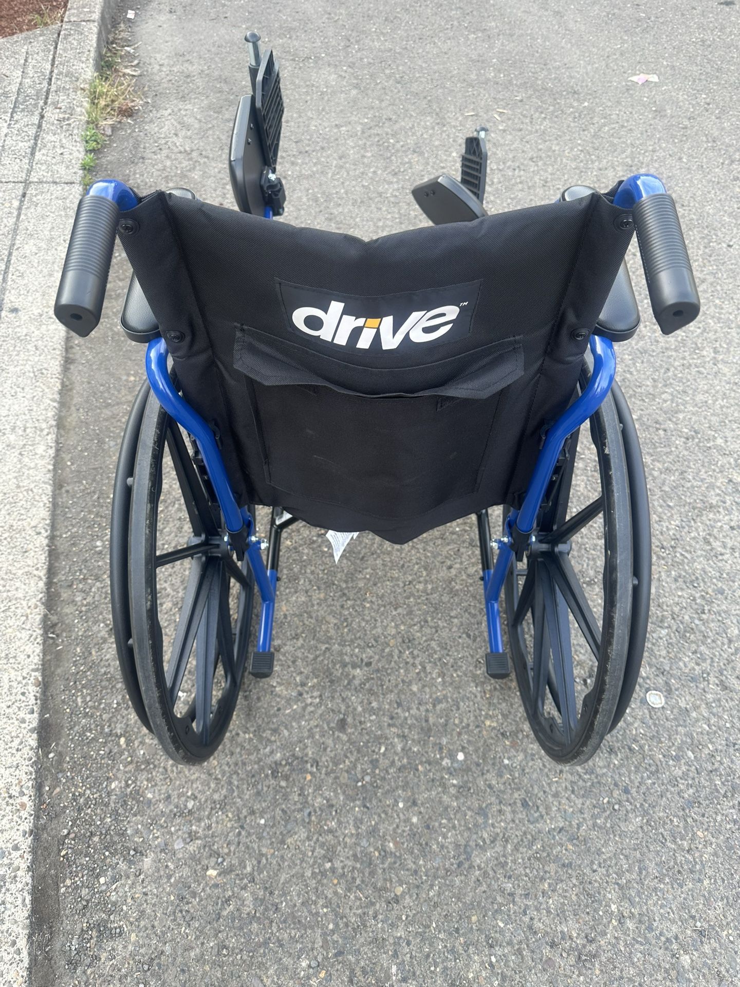 Wheelchair, Black, Drive Medical, 18inch