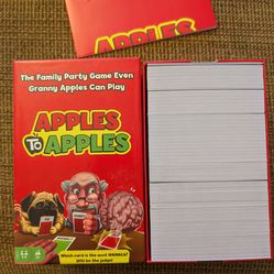 Apples to Apples card game