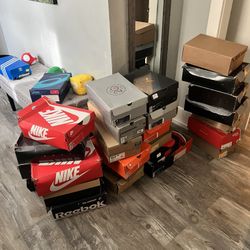 Various Nike And Jordan Shoes Size 10.5 Used 