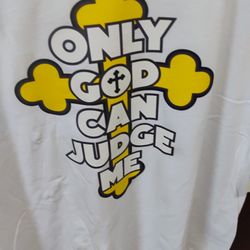 Only God Can Judge Me T-shirt XL 