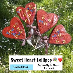 Valentine SweetHeart Lollipop 
