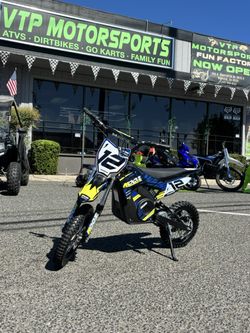 2026 MotoTec 36V Electric Dirt Bike – Blue Blitz