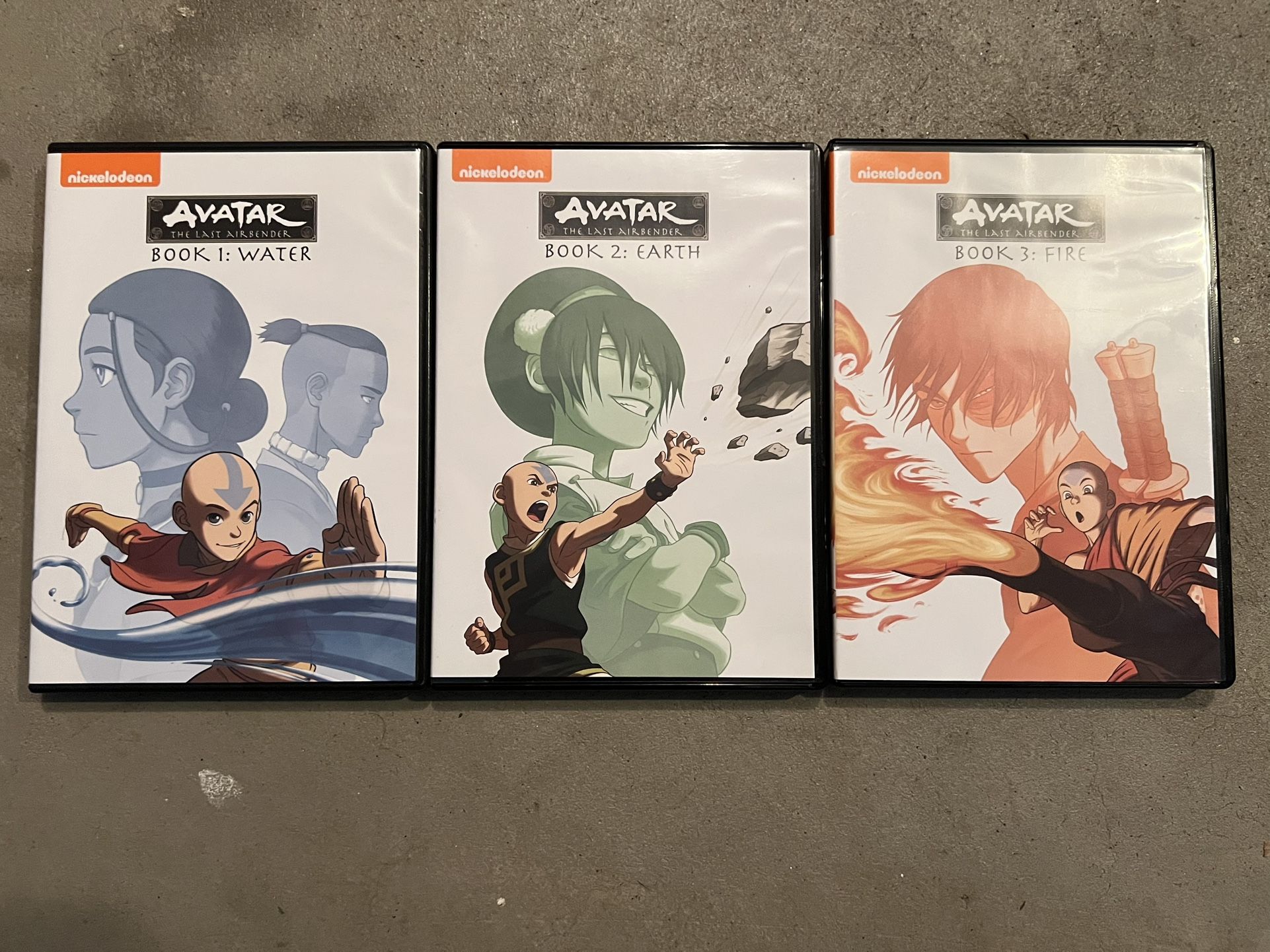 Avatar The Last Airbender DVD Set