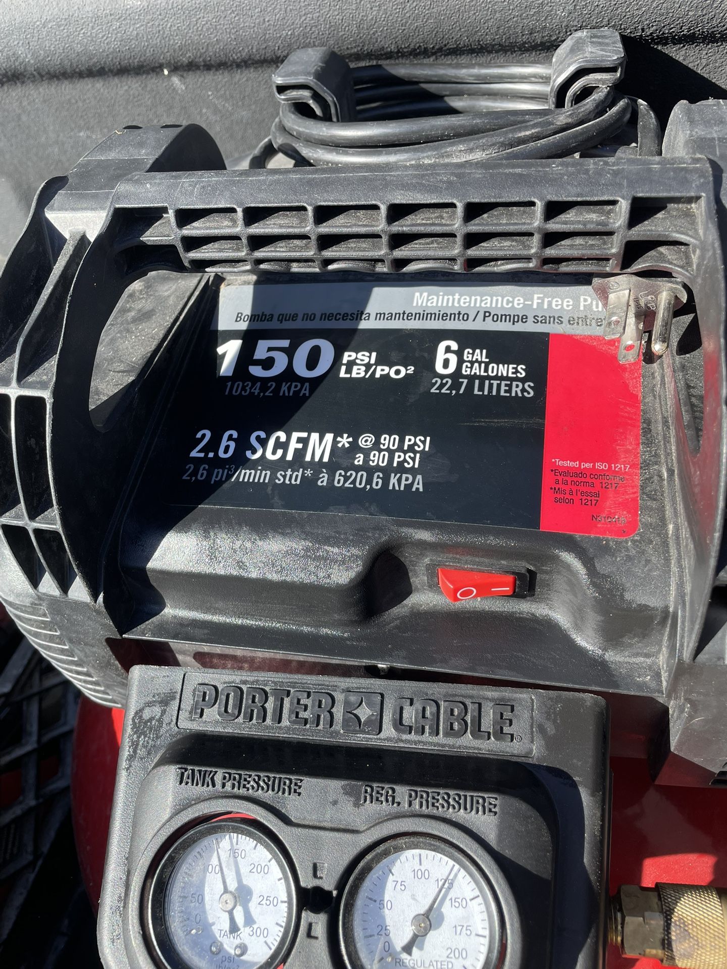 Porter Cable Air Compressor
