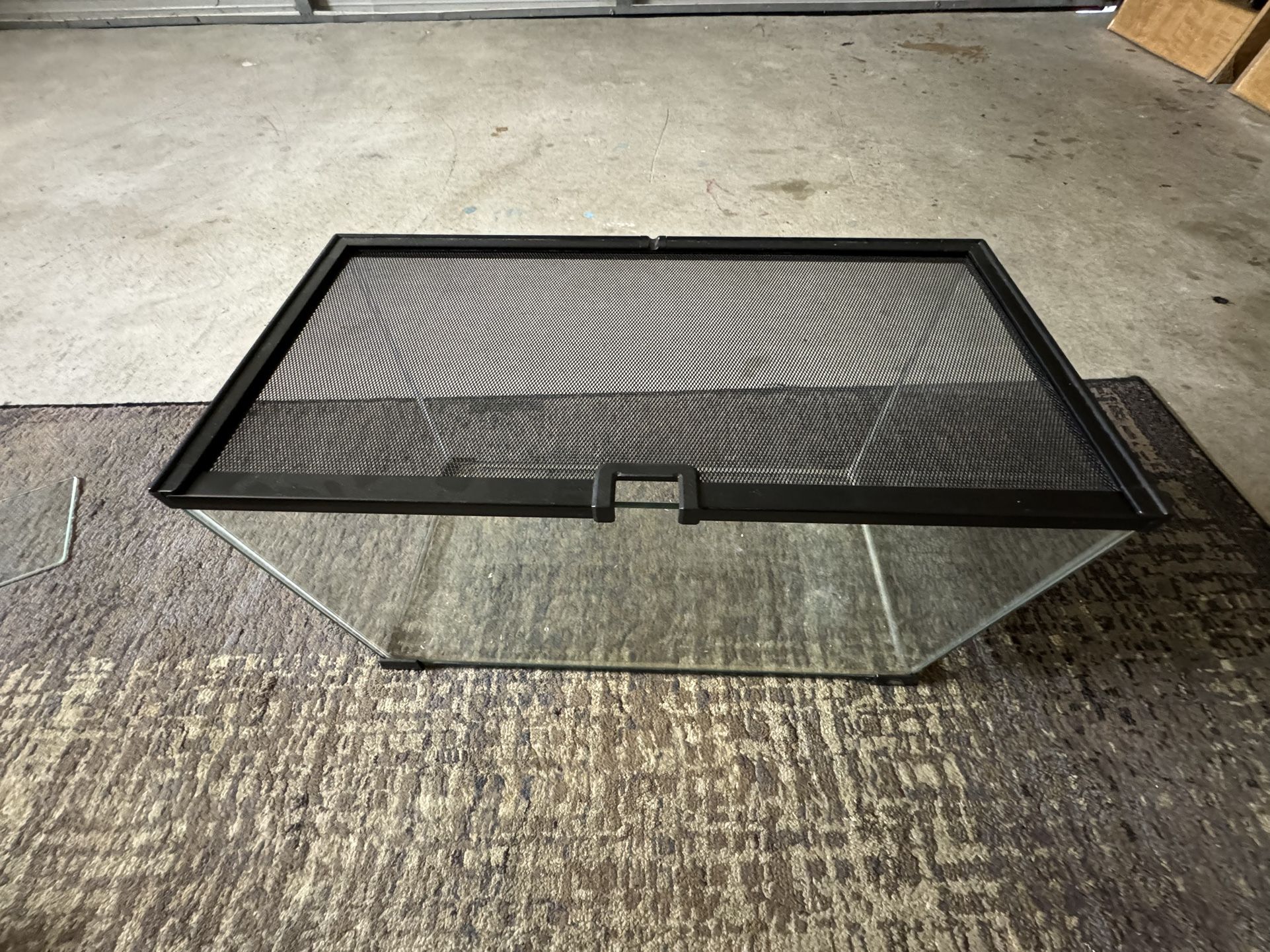 For Sale: 20-Gallon Glass Terrarium