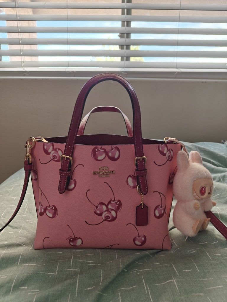Cherry Coach Bag W/LABUBU