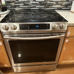 Samsung Slid In Electronic Range Oven