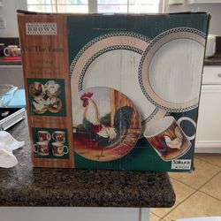 16 Pcs Dining Table Set