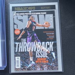 Vince Carter Slam Cover Card