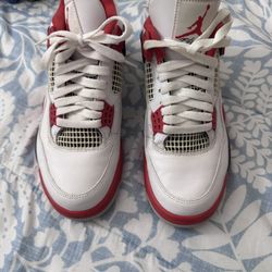 Fire Red Jordan 4’s