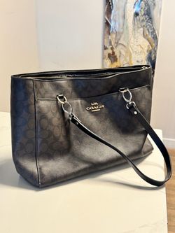 Coach Signature Large Tote Bag – Laptop & Work Purse