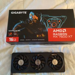 Gigabyte Radeon RX 7600 XT Gaming OC Graphics Card 16GB 128-bit GDDR6 GV-R76XTGAMING OC-16GD