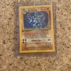 Base Set First Edition Machamp