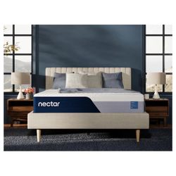 Nectar Classic Memory Foam Queen Mattress 12”.    Colchones Nuevos De Marca Nectar Clasico Memory Foam De12” 