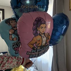 K-pop Demon Hunters Balloons 