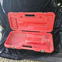 Empty milwaukee saws off case,  Good condition
