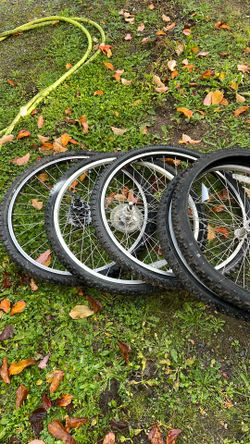 Bicycle Tires With Rims