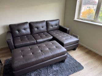 Couch and Ottoman