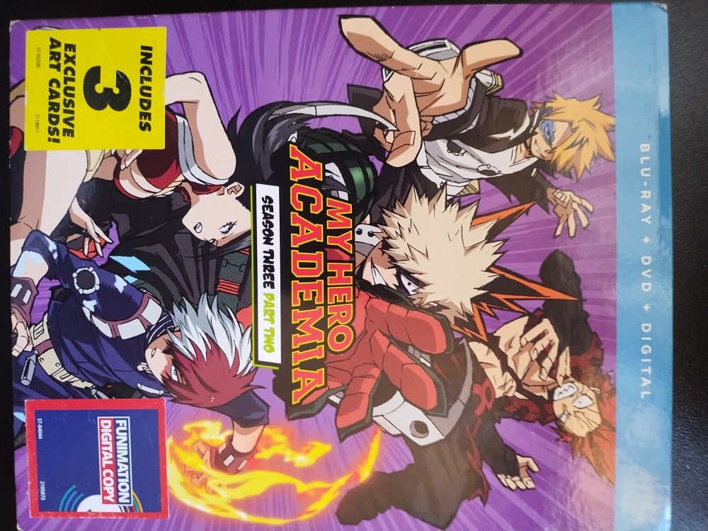My Hero Academia (Season 3 Part 2) Blu-Ray