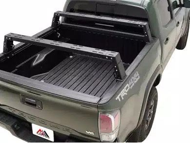Paramount Automotive Compact Adjustable Height Adventure Rack Fits Select Toyota Tacoma/Jeep Gladiator JT