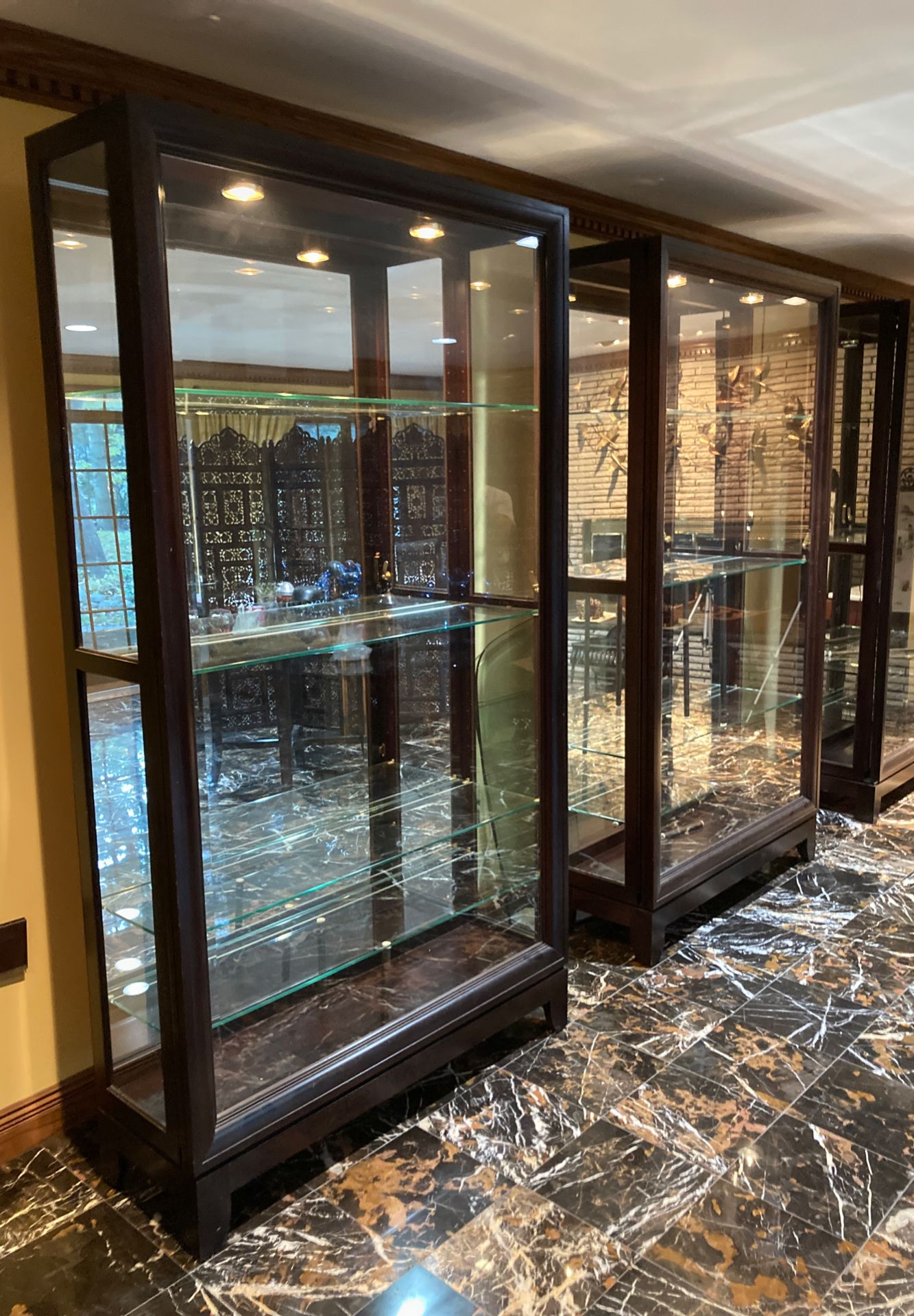 Glass Front China or Curio Cabinet