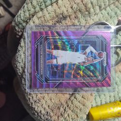 Victor Wembanyama Rookie Card Purple Wave Edition Panini Prism #2