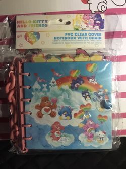 Care Bears X Hello Kitty & Friends Kawaii Notebook (brand new) $15