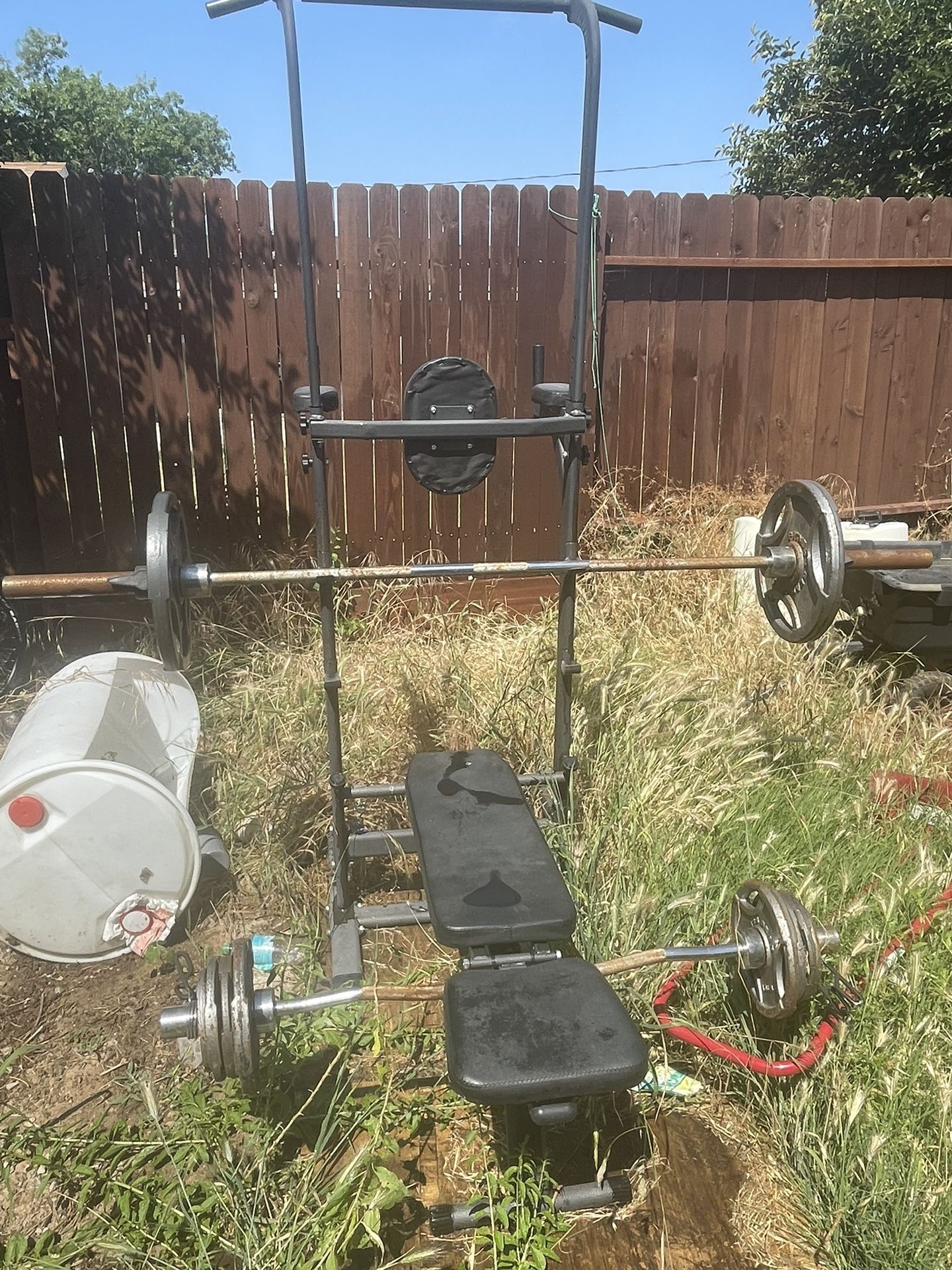 Weight Set And Bench Set
